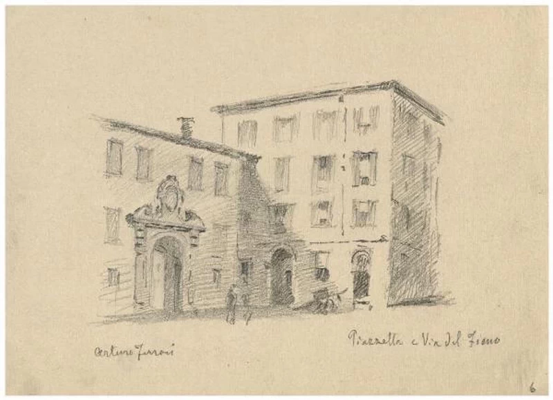 Piazzetta e via del Fieno - Palazzo Morando Costume Moda Immagine, Milano
